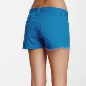J Brand Cut-off Short in Blue Bonnet